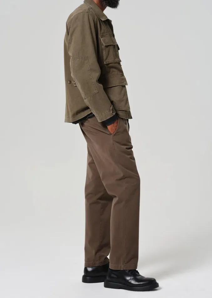 Citizens Of Humanity Flat Front Chino In Bay Leaf Men Pants