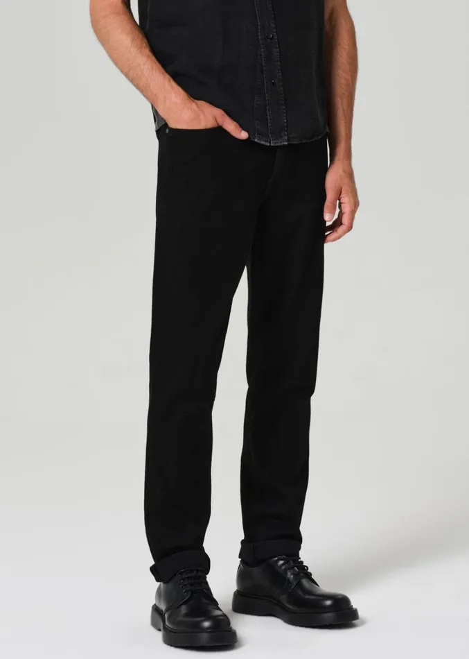 Citizens Of Humanity Gage Slim Straight Cashmere Denim In Starless Men Jeans