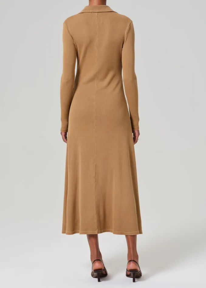 Citizens Of Humanity Gila Polo Dress In Marcona Women Tops