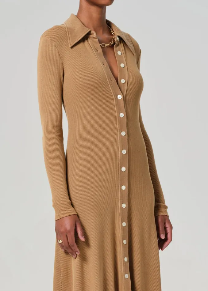 Citizens Of Humanity Gila Polo Dress In Marcona Women Tops