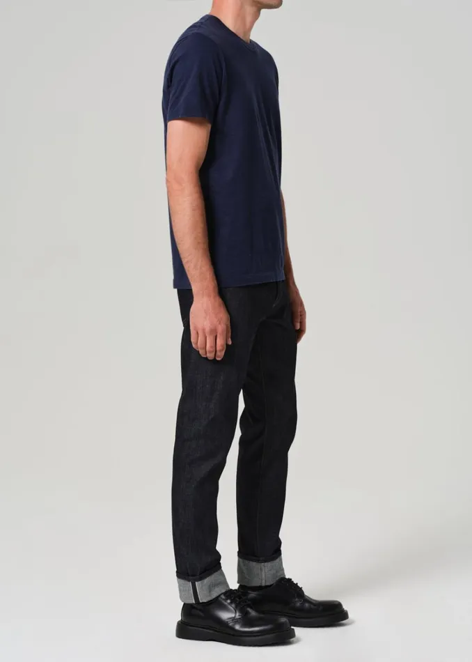 Citizens Of Humanity London Tapered Slim Archive In Raw Selvedge Men Jeans