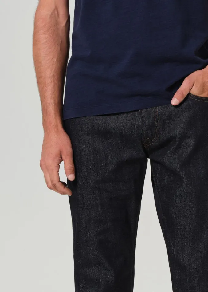Citizens Of Humanity London Tapered Slim Archive In Raw Selvedge Men Jeans