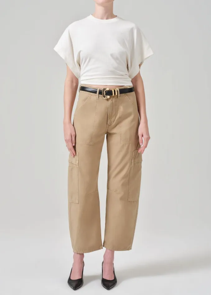Citizens Of Humanity Marcelle Low Slung Easy Cargo In Heirloom Women Pants