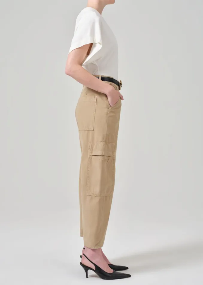 Citizens Of Humanity Marcelle Low Slung Easy Cargo In Heirloom Women Pants