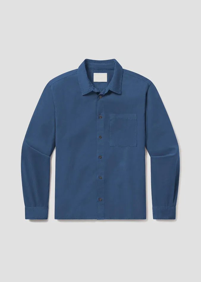 Citizens Of Humanity Rework Shirt Corduroy In Overcast Men Shirts