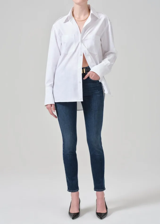 Citizens Of Humanity Sloane Skinny In Baltic Women Jeans