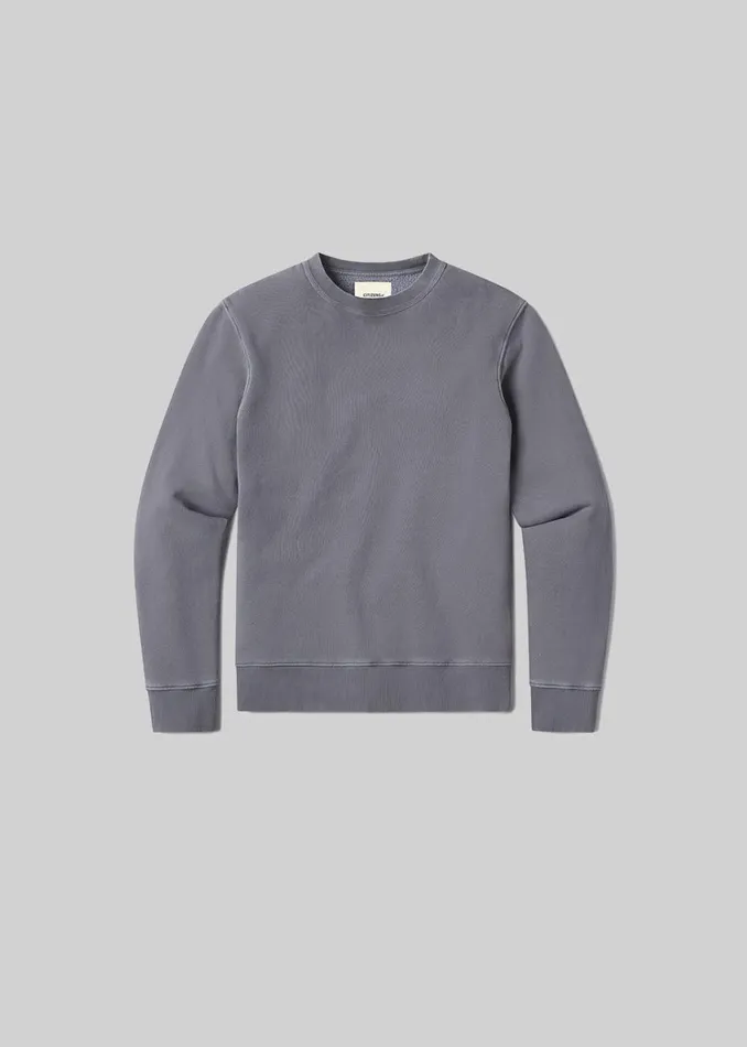 Citizens Of Humanity Vintage Crewneck Sweatshirt In Heron Grey Men Shirts