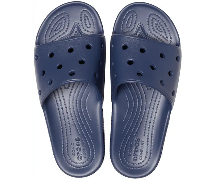 Classic Slide Navy Women Crocs Slides