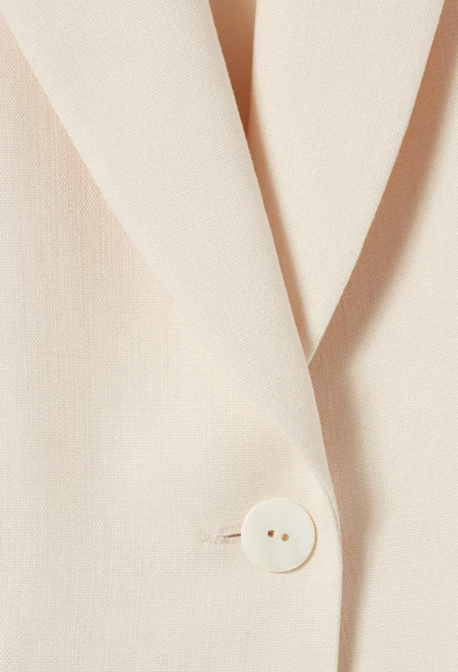 Claudie Pierlot Ivory Tailored Blazer Women Blazers Claudie Pierlot Ivory Tailored Blazer Women Blazers