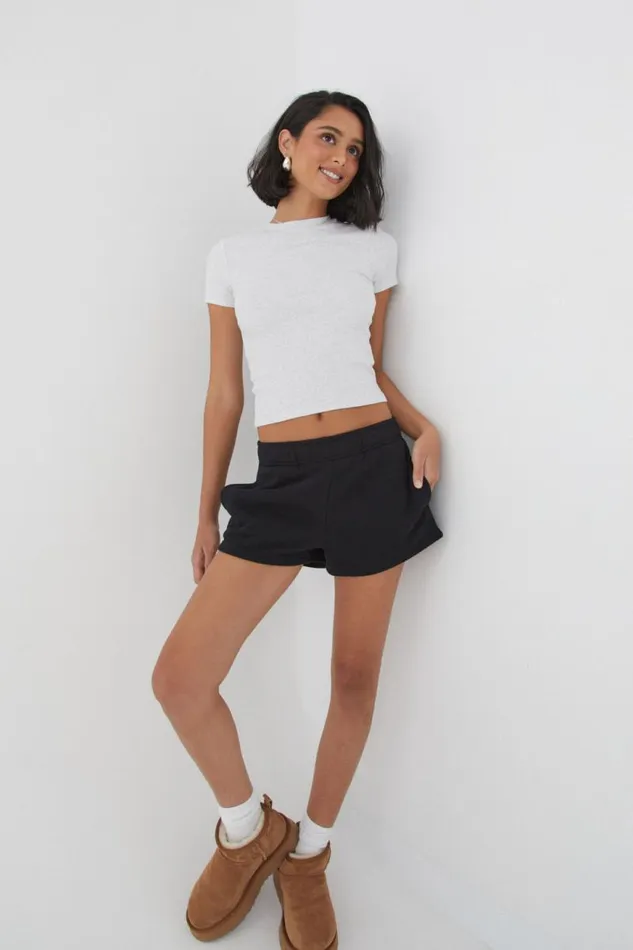 Clothing Supr Hoodies and Trackies Malia Sweat Short Black