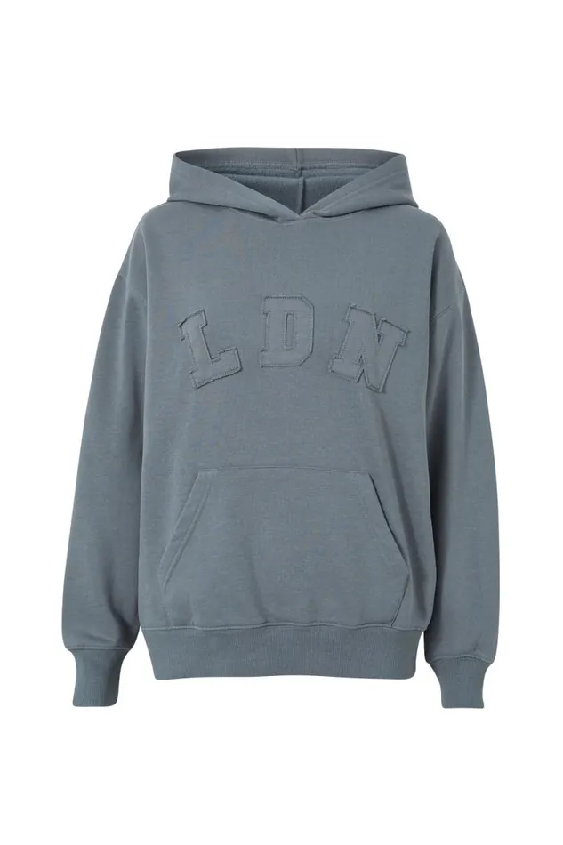 Clothing Supr Hoodies and Trackies Paige Oversized Printed Hoodie Heritage Greenldn