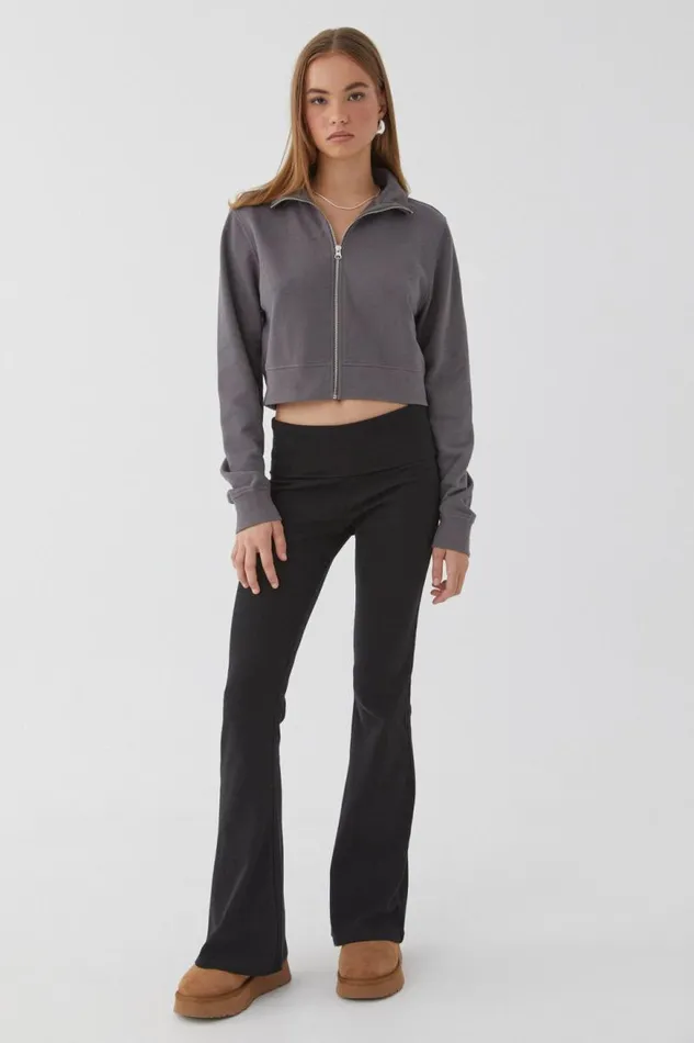 Clothing Supr Hoodies and Trackies Somer Zip Through Sweat Chrome Grey Clothing Supr Hoodies and Trackies Somer Zip Through Sweat Chrome Grey