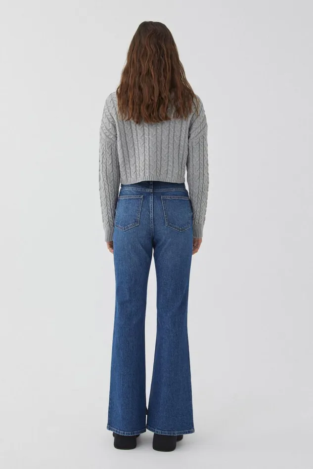 Clothing Supr Jeans High Rise Flare Jean Louisiana Blue