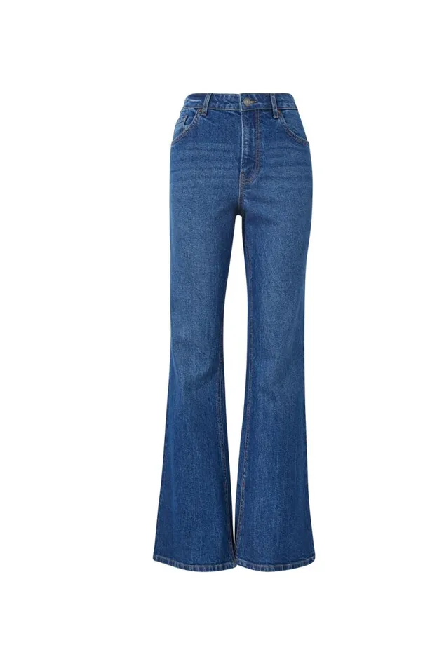 Clothing Supr Jeans High Rise Flare Jean Louisiana Blue