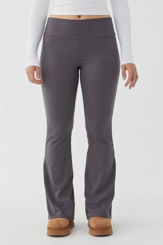 Clothing Supr Pants Active Flare Pant Granite Grey