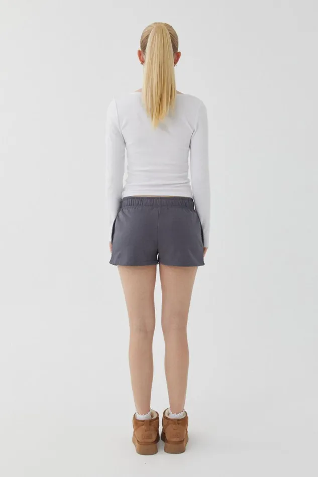 Clothing Supr Shorts Malia Sweat Short Navy Smoke