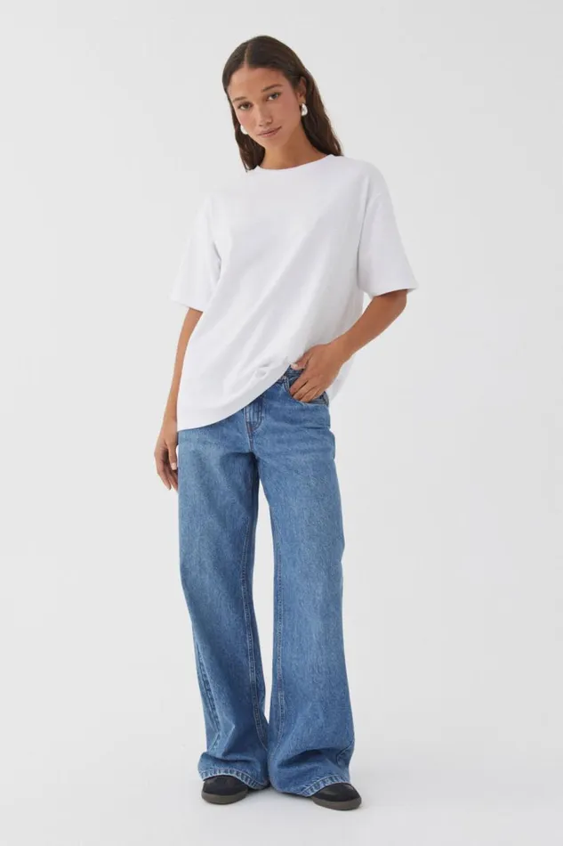 Clothing Supr T Shirts Oversized Tee White
