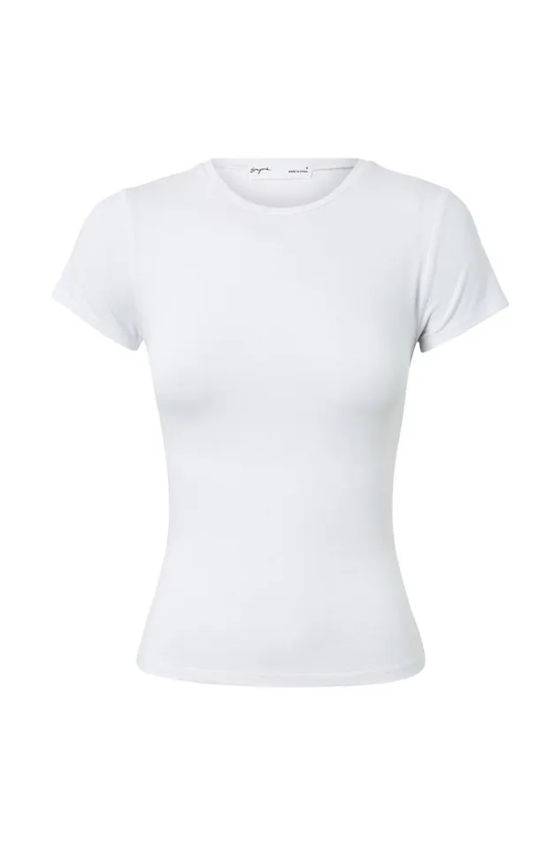 Clothing Supr T Shirts Soft Longline Tee White