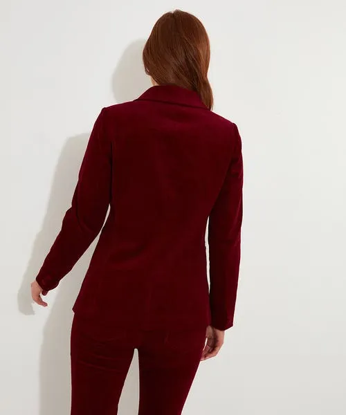Coats and Jackets Apparel Joebrowns Double Breasted Cord Jacket Berry
