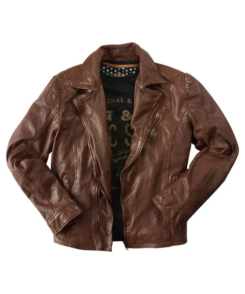 Coats and Jackets Joebrowns Apparel Burner Leather Jacket Tan Coats and Jackets Joebrowns Apparel Burner Leather Jacket Tan