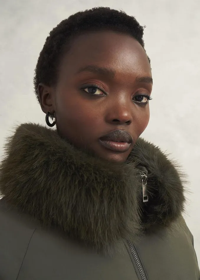 Coats and Jackets Women HOBBS Frome Puffer New Green