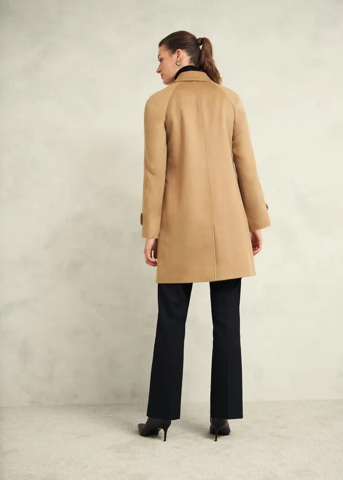 Coats and Jackets Women HOBBS Vivienne Wool Coat Warm Beige