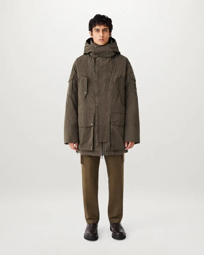 Coats and Parkas Men Belstaff Dispatch Parka Clay Brown