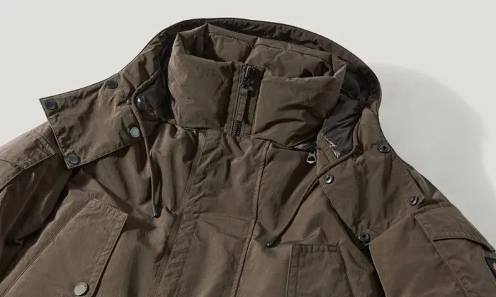 Coats and Parkas Men Belstaff Dispatch Parka Clay Brown