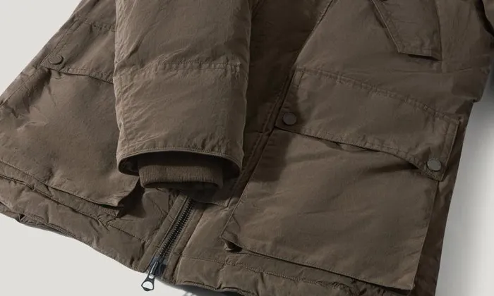 Coats and Parkas Men Belstaff Dispatch Parka Clay Brown