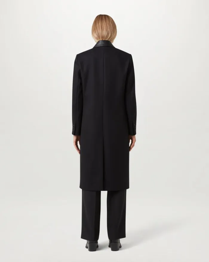 Coats and Parkas Women Belstaff Ore Coat Black Coats and Parkas Women Belstaff Ore Coat Black