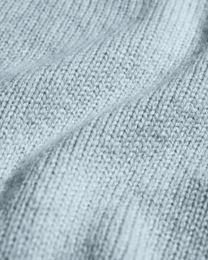 Colorfulstandard Knit Sweaters Women Oversized Merino Wool Crew 8211 Polar Blue