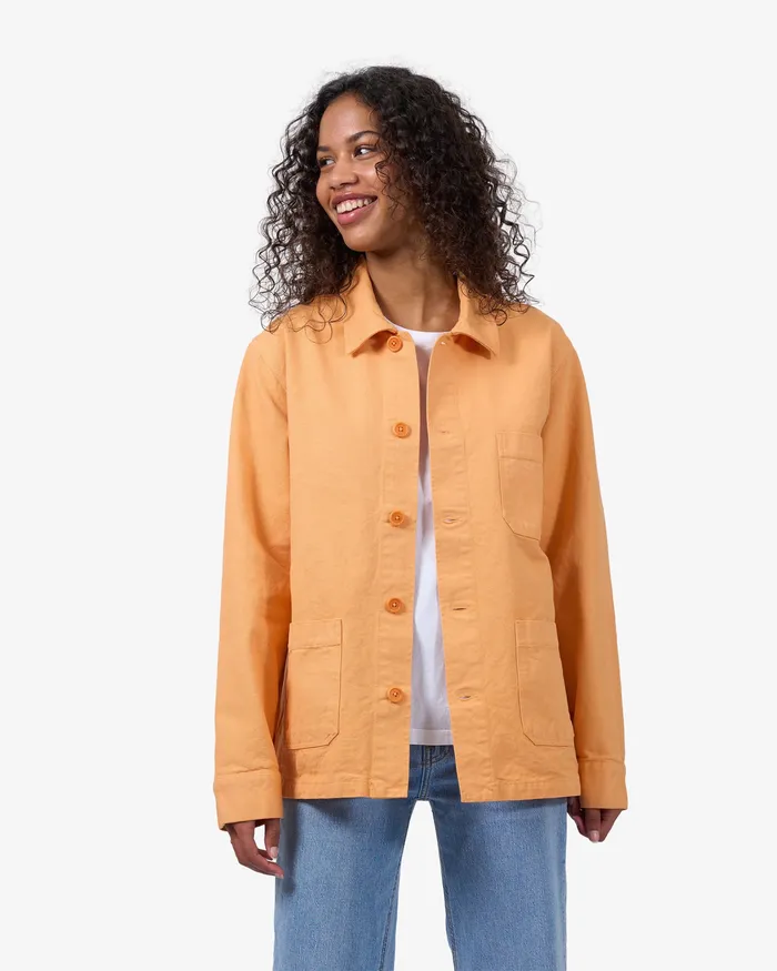 Colorfulstandard Workwear Jackets Women Organic Workwear Jacket 8211 Navy Blue
