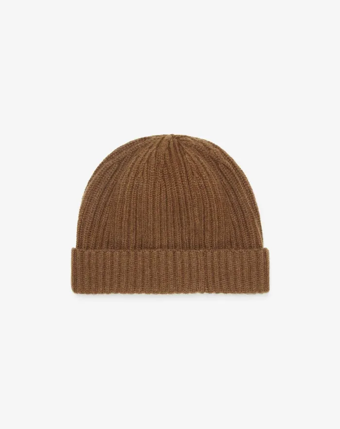 Corneliani Scarves And Hats Tobacco Brown Sublime Cashmere Beanie Hat For Men 8211 Men