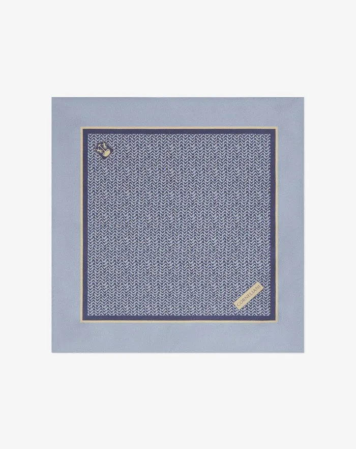Corneliani Ties And Pochette Beigelight Blue Pure Silk Satin Pocket Square For Men 8211 Men Corneliani Ties And Pochette Beigelight Blue Pure Silk Satin Pocket Square For Men 8211 Men