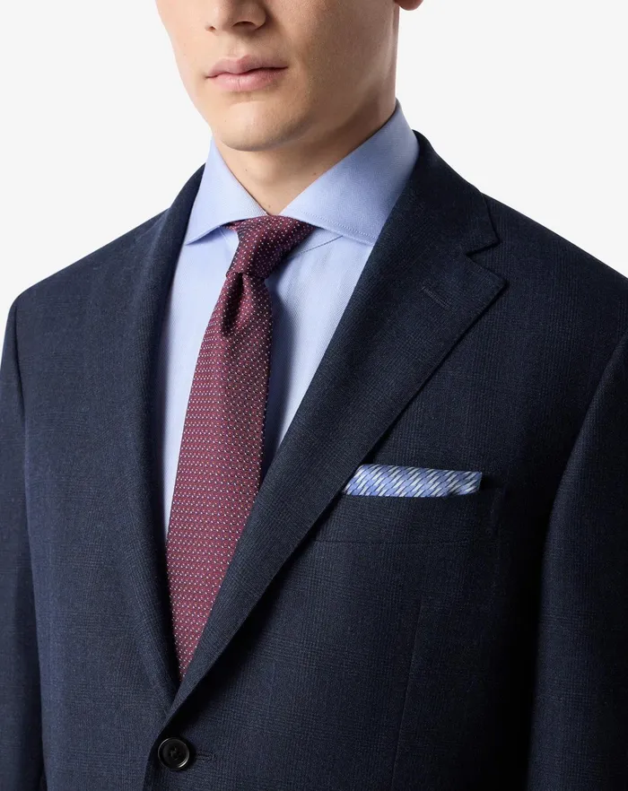 Corneliani Ties And Pochette Light Blue Pure Silk Satin Pocket Square For Men 8211 Men