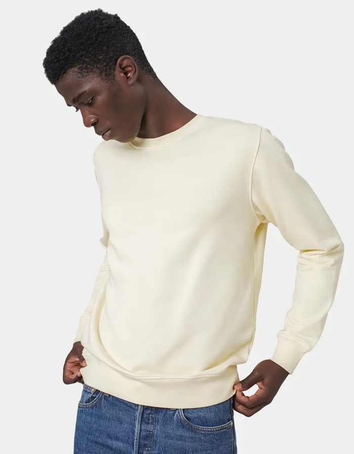 Crewneck Sweatshirts Colorfulstandard Men Classic Organic Crew 8211 Faded Black