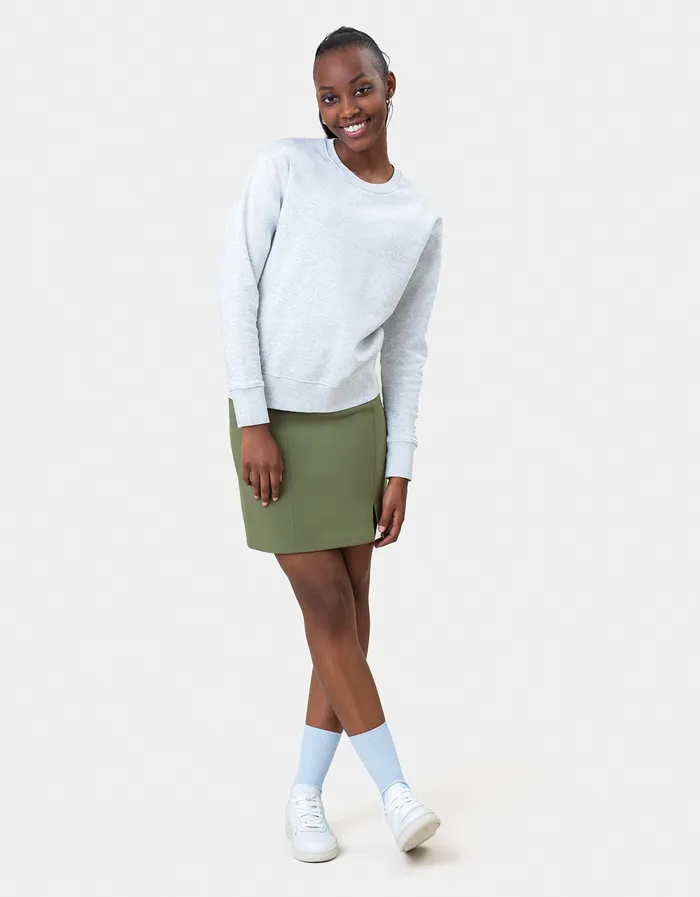 Crewneck Sweatshirts Colorfulstandard Women Women Classic Organic Crew 8211 Pine Green