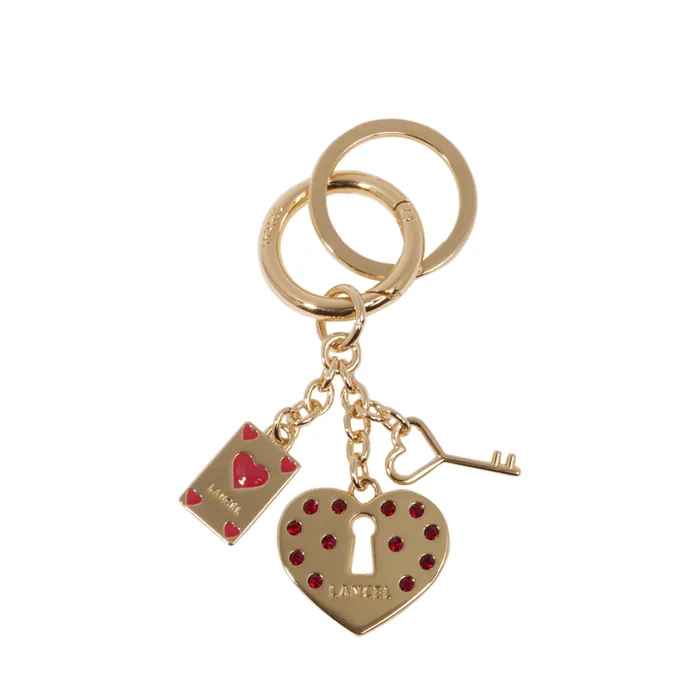 Crush Keyring Gold 1n Women Lancel Key Ring