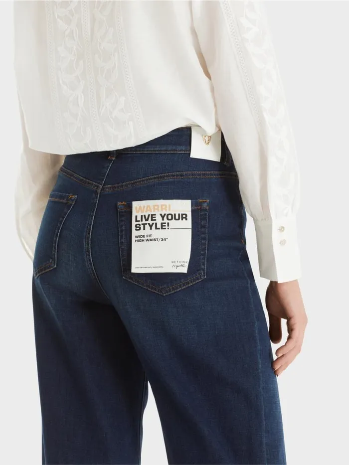 Damen Marc Cain Jeans 034Rethink Together034 Jeans WARRI Vintage Indigo