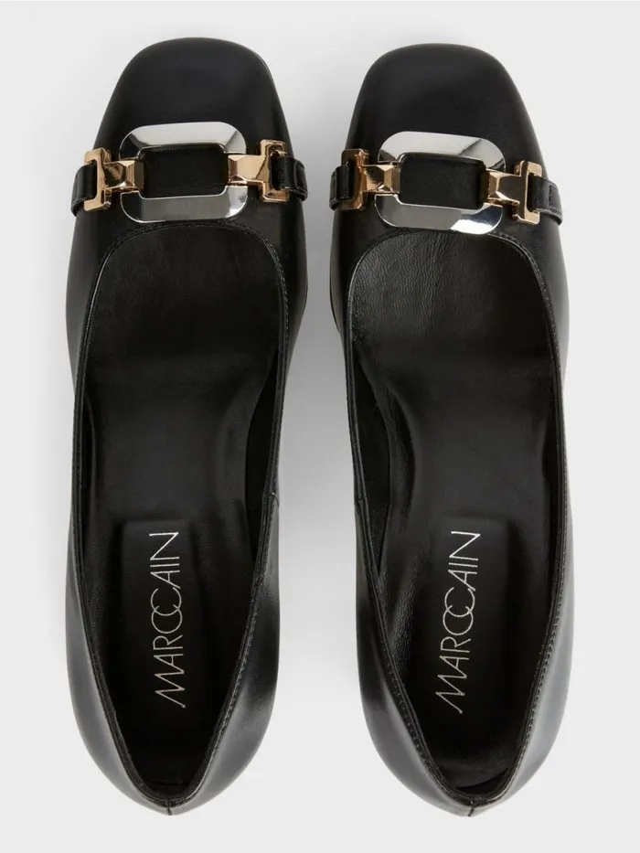 Damen Marc Cain Schuhe Pumps Mit Spange Black