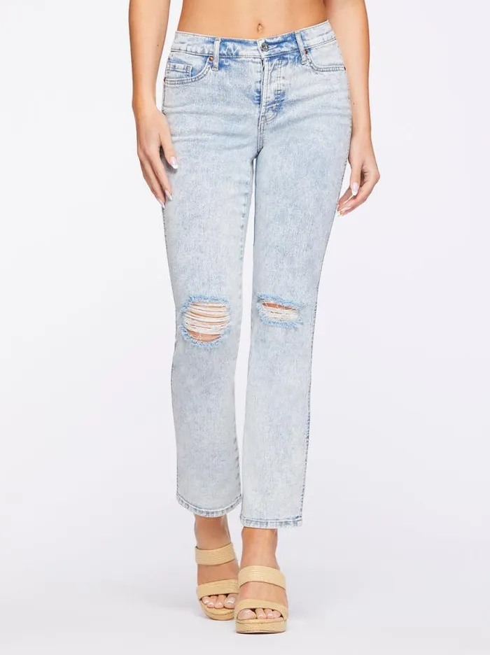 Denim Clothing Jessica Simpson Flirt High Rise Straight Crop In New Day
