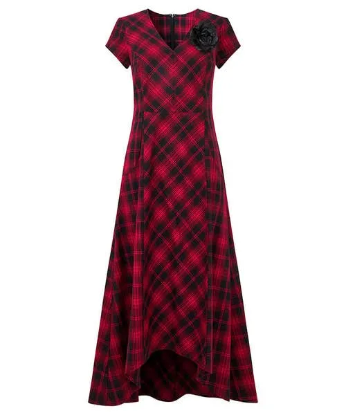 Dixie Check Dress With Corsage Red Apparel Dresses Joebrowns Dixie Check Dress With Corsage Red Apparel Dresses Joebrowns
