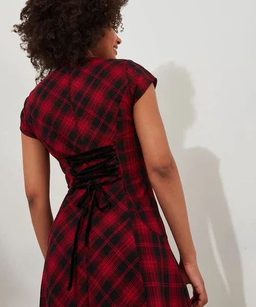 Dixie Check Dress With Corsage Red Apparel Dresses Joebrowns Dixie Check Dress With Corsage Red Apparel Dresses Joebrowns
