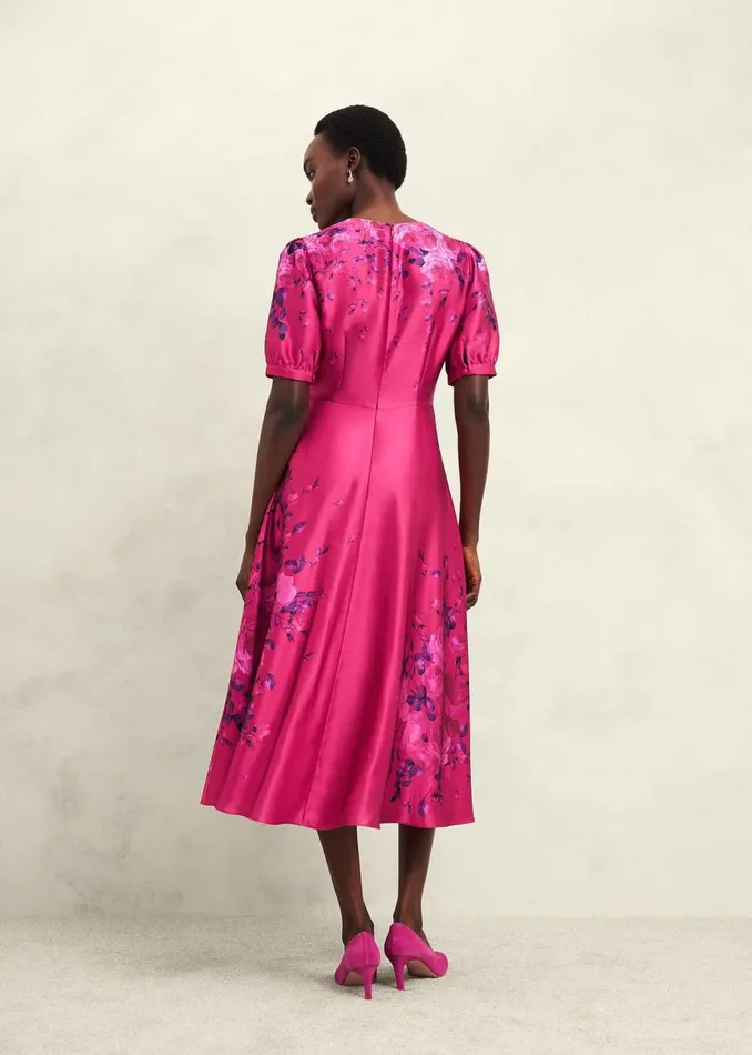Dresses and Jumpsuits Women HOBBS Evangeline Dress Pink Multi