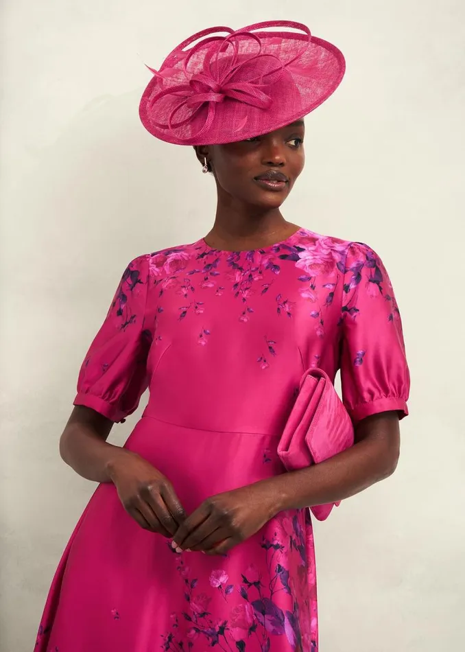 Dresses and Jumpsuits Women HOBBS Evangeline Dress Pink Multi