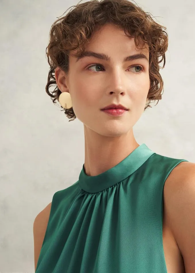 Dresses and Jumpsuits Women HOBBS Fairhaven Dress Foliage Green