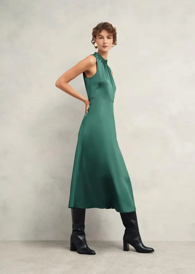 Dresses and Jumpsuits Women HOBBS Fairhaven Dress Foliage Green