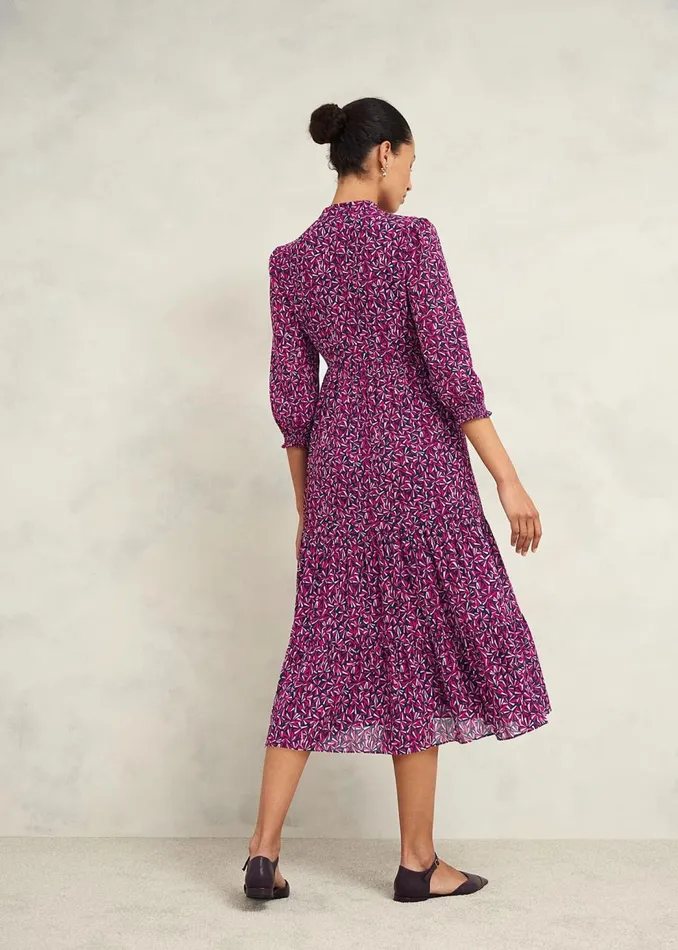 Dresses and Jumpsuits Women HOBBS Freda Dress Navy Multi