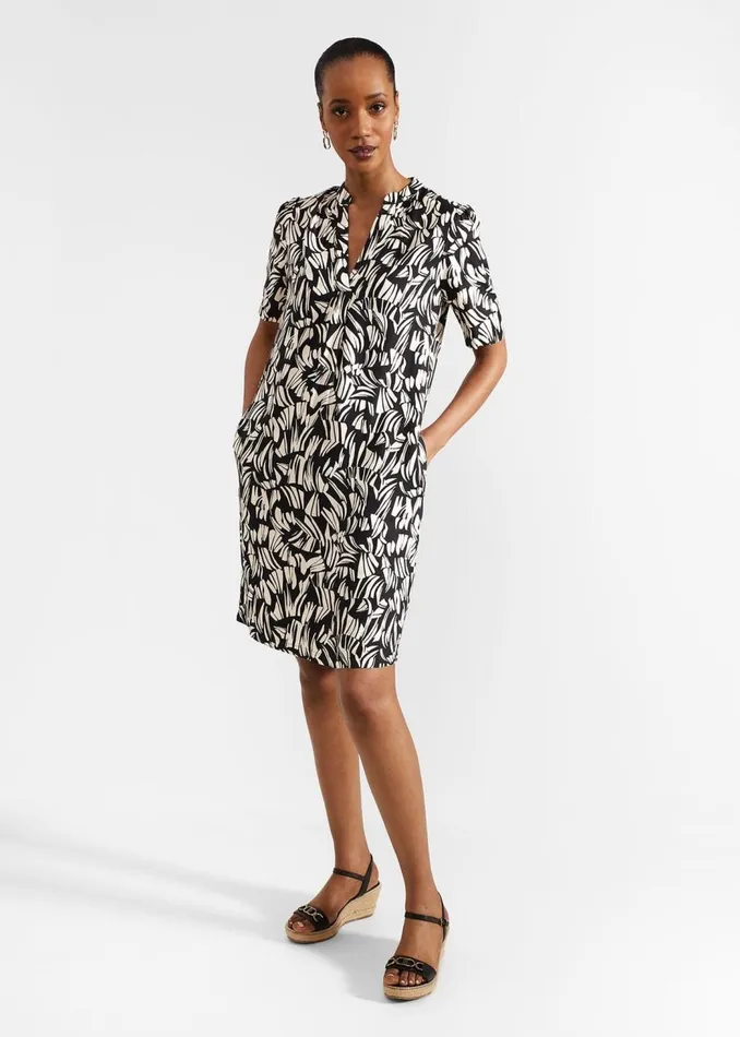 Dresses and Jumpsuits Women HOBBS Lucille Dress Black Cream