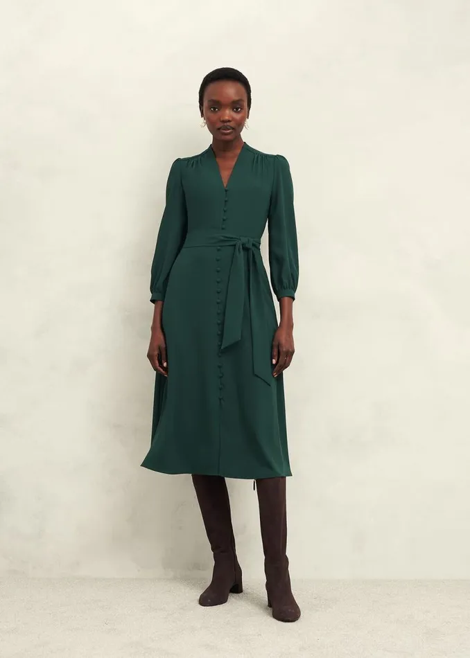 Dresses and Jumpsuits Women HOBBS Magnolia Dress Bay Green